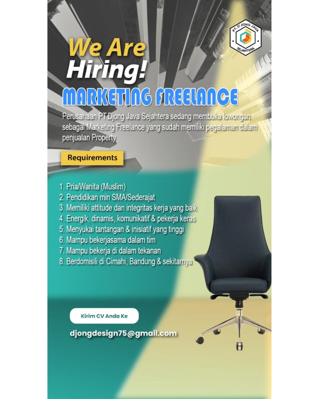 Djong Design – Marketing Freelance di Bandung