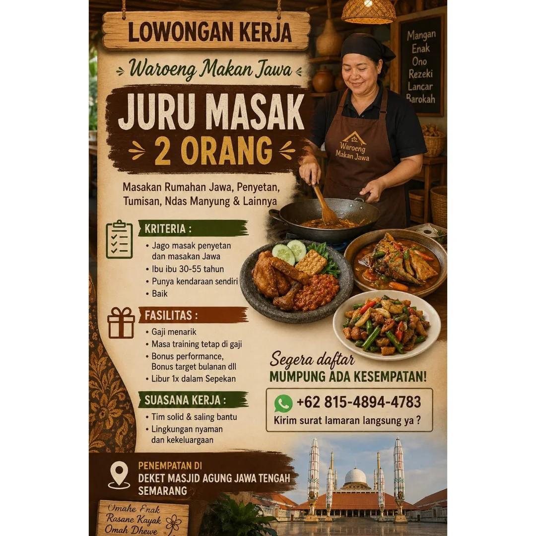 Juru Masak (2 Orang)
