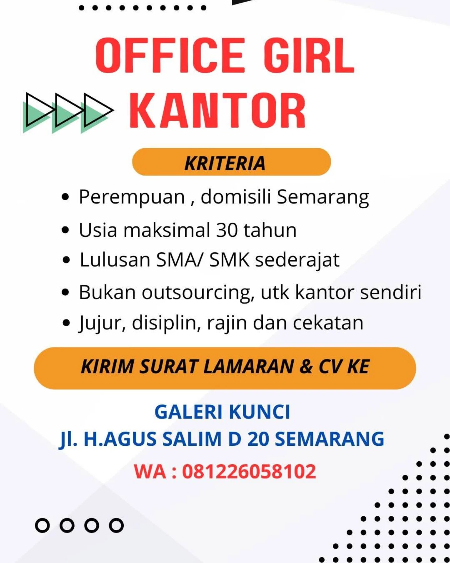 Office Girl Kantor