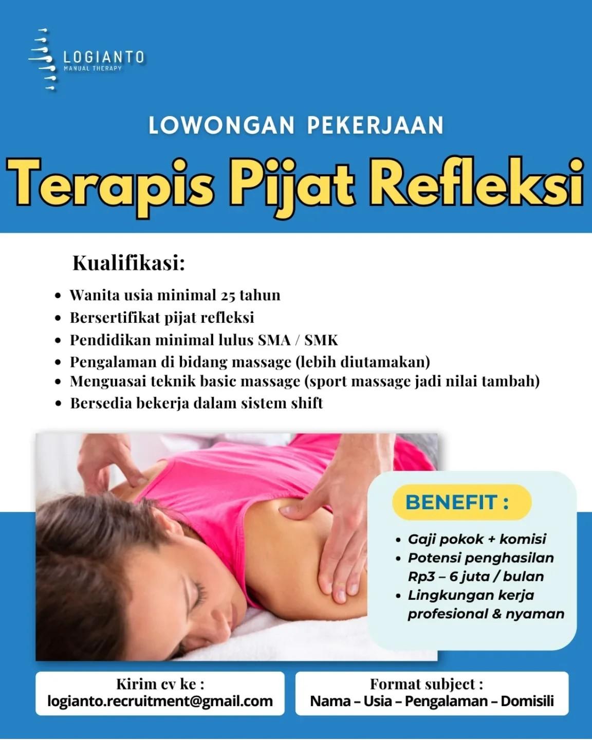 Terapis Pijat Refleksi